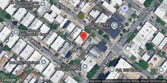 Aerial map of 1968 67 STREET, Brooklyn