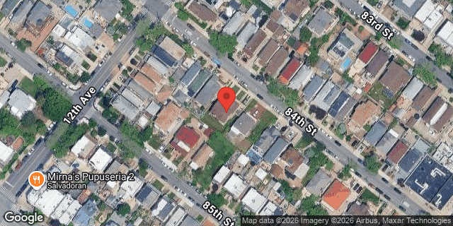 Aerial map of 1224 84 STREET, Brooklyn