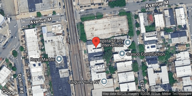 Aerial map of 1513 MCDONALD AVENUE, Brooklyn