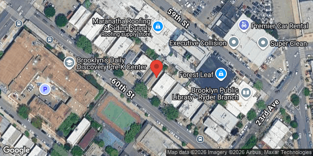 Aerial map of 2249 60 STREET, Brooklyn