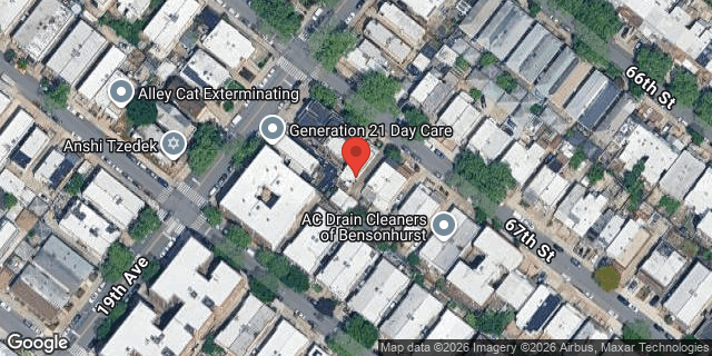 Aerial map of 1914 67 STREET, Brooklyn