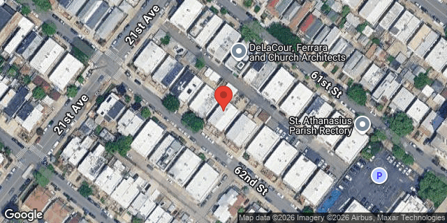 Aerial map of 2125 62 STREET, Brooklyn