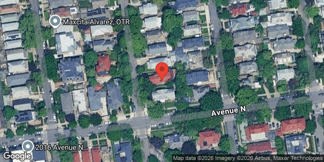 Aerial map of 1447 EAST 22 STREET, Brooklyn