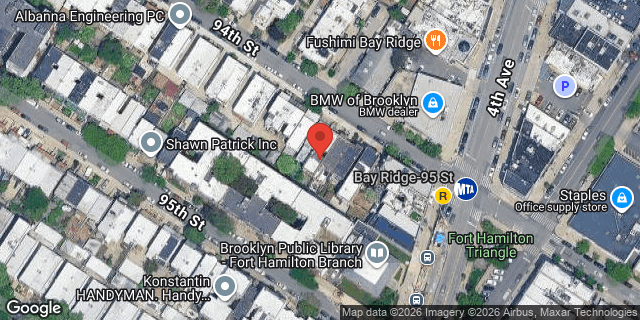 Aerial map of 368 94 STREET, Brooklyn