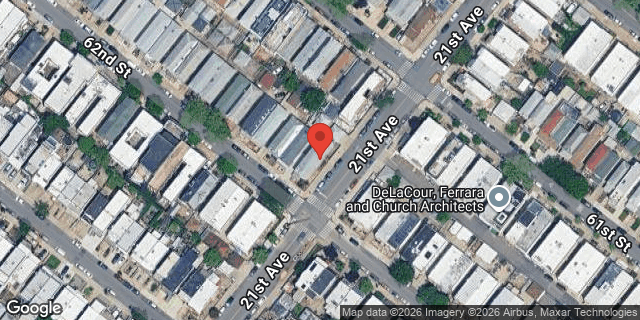 Aerial map of 2081 62 STREET, Brooklyn