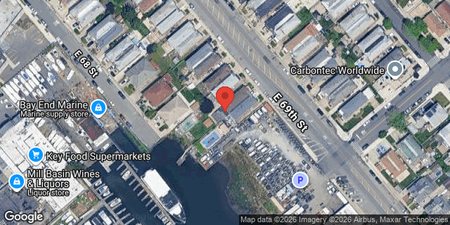 Aerial map of 2150 EAST 69 STREET, Brooklyn