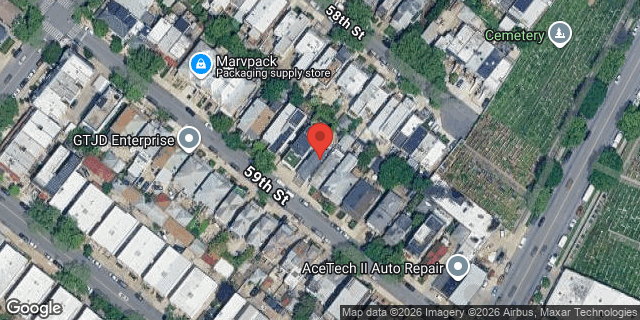 Aerial map of 2147 59 STREET, Brooklyn