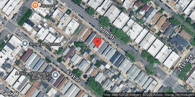 Aerial map of 2044 60 STREET, Brooklyn