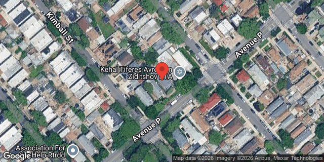 Aerial map of 4011 AVENUE P, Brooklyn