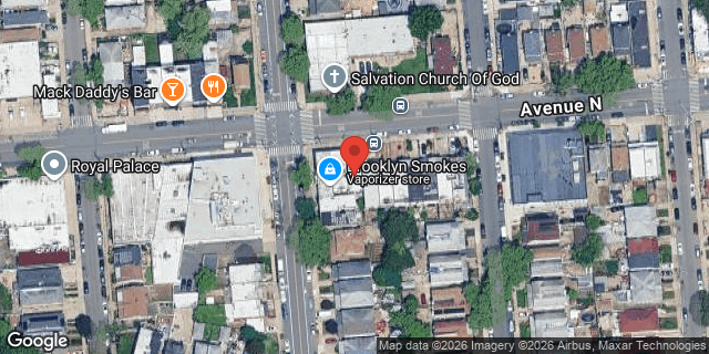 Aerial map of 5606 AVENUE N, Brooklyn
