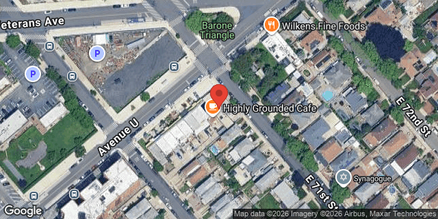 Aerial map of 7022 EAST 71 STREET, Brooklyn