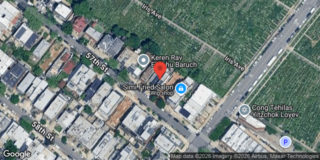 Aerial map of 2063 57 STREET, Brooklyn
