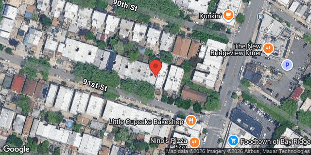 Aerial map of 261 91 STREET, Brooklyn