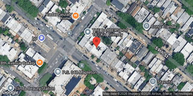 Aerial map of 1811 60 STREET, Brooklyn