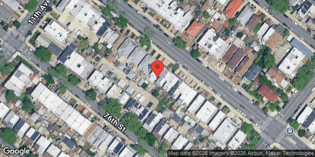 Aerial map of 1146 BAY RIDGE PARKWAY, Brooklyn