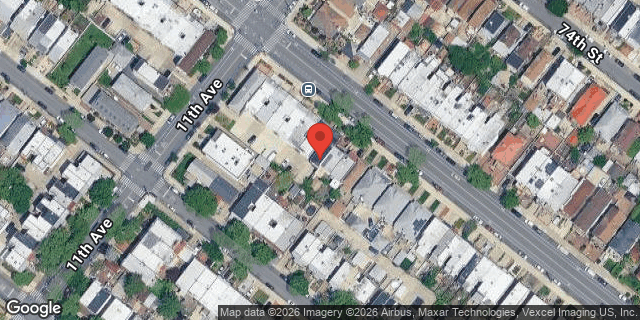 Aerial map of 1120 BAY RIDGE PARKWAY, Brooklyn