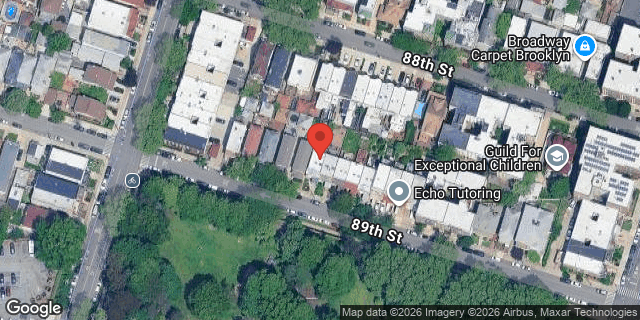 Aerial map of 129 89 STREET, Brooklyn