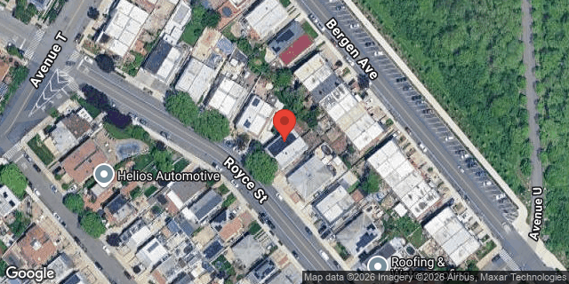 Aerial map of 2049 ROYCE STREET, Brooklyn
