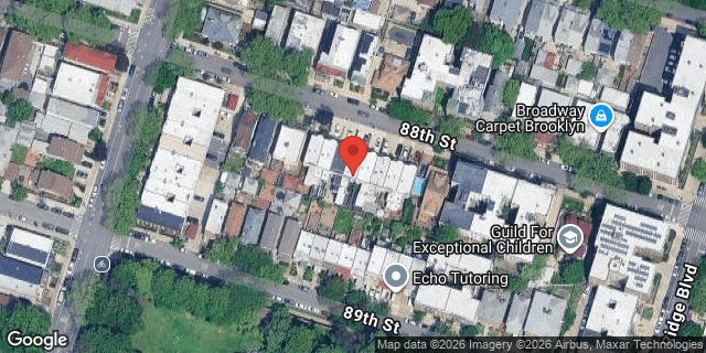 Aerial map of 132 88 STREET, Brooklyn