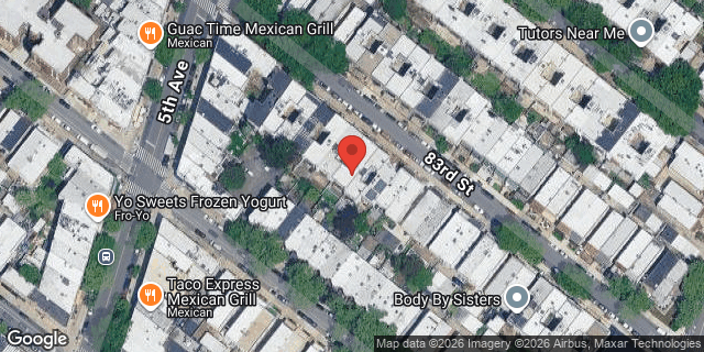 Aerial map of 532 83 STREET, Brooklyn