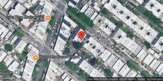 Aerial map of 520 83 STREET, Brooklyn