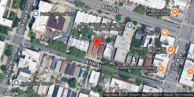 Aerial map of 241 87 STREET, Brooklyn