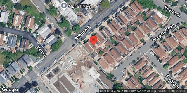 Aerial map of 7204 AVENUE N, Brooklyn