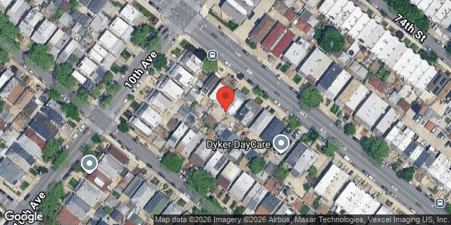 Aerial map of 1020 BAY RIDGE PARKWAY, Brooklyn