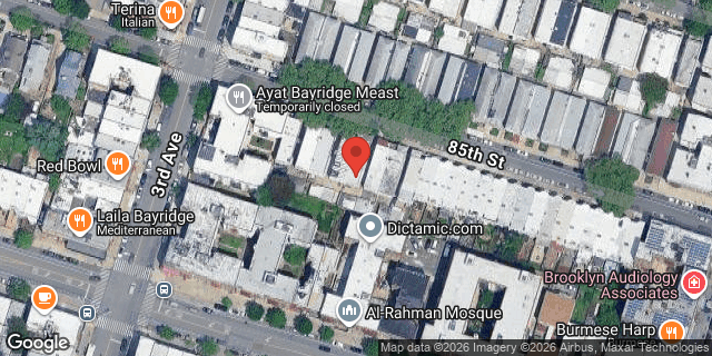 Aerial map of 326 85 STREET, Brooklyn