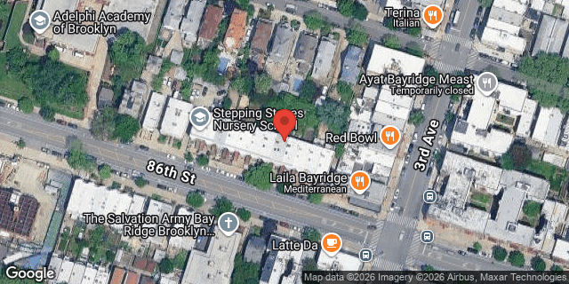 Aerial map of 261 86 STREET, Brooklyn