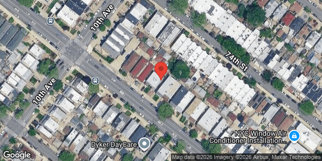Aerial map of 1025 BAY RIDGE PARKWAY, Brooklyn