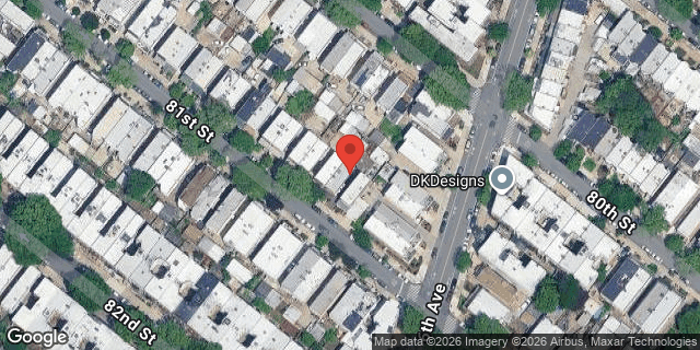 Aerial map of 571 81 STREET, Brooklyn