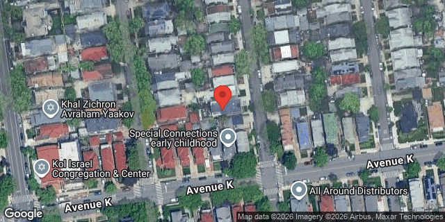 Aerial map of 1082 EAST 27 STREET, Brooklyn