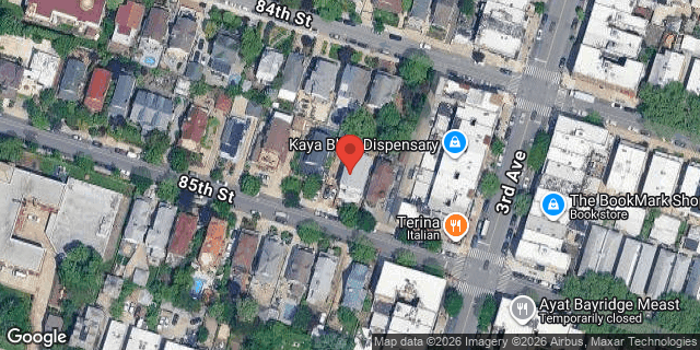 Aerial map of 263 85 STREET, Brooklyn
