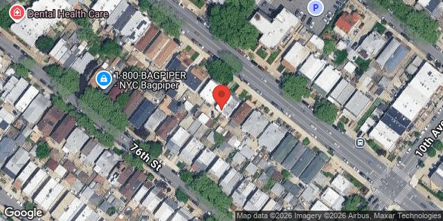 Aerial map of 954 BAY RIDGE PARKWAY, Brooklyn