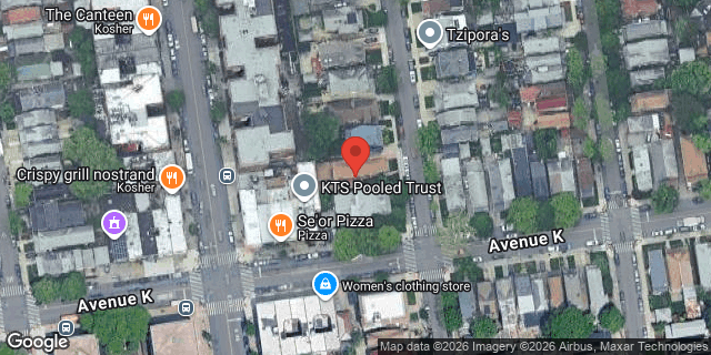 Aerial map of 1086 EAST 31 STREET, Brooklyn
