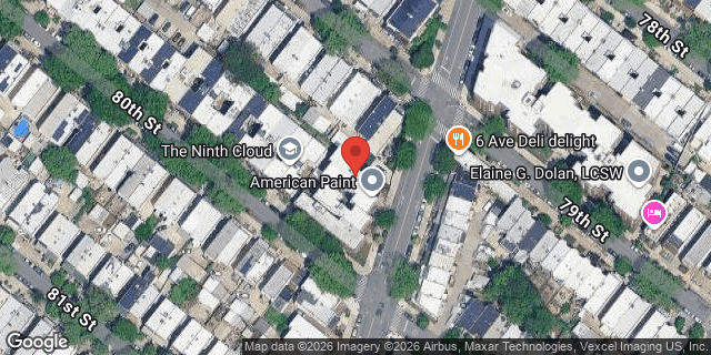 Aerial map of 7916 6 AVENUE, Brooklyn