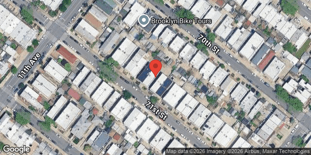 Aerial map of 1135 71 STREET, Brooklyn