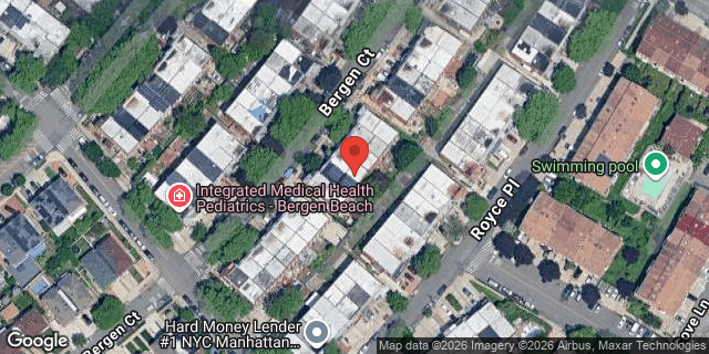 Aerial map of 7228 BERGEN COURT, Brooklyn