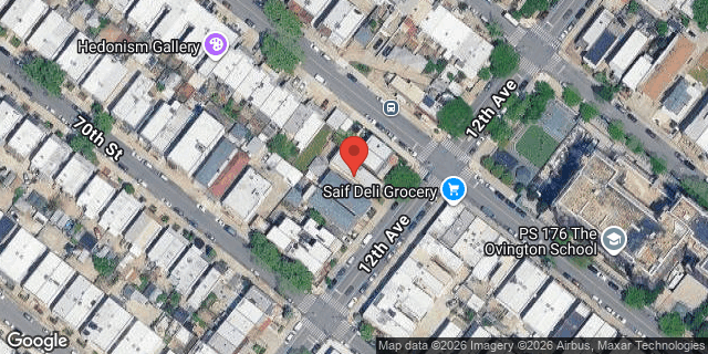 Aerial map of 6906 12 AVENUE, Brooklyn