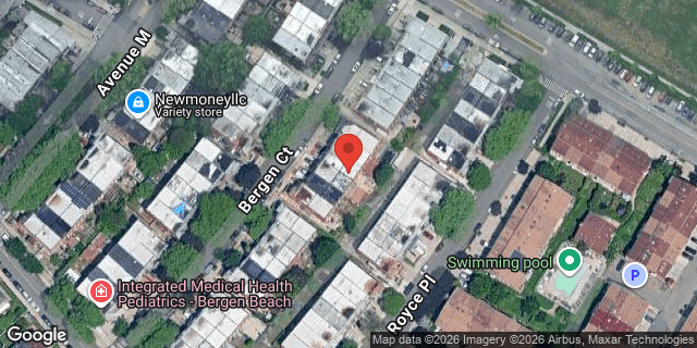 Aerial map of 7246 BERGEN COURT, Brooklyn
