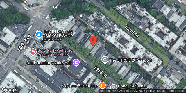 Aerial map of 1831 53 STREET, Brooklyn