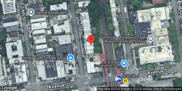 Aerial map of 977 EAST 15 STREET, Brooklyn