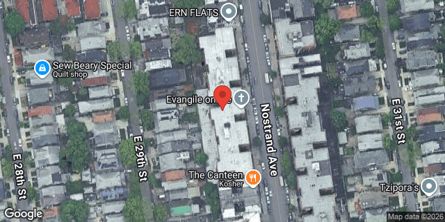 Aerial map of 2400 NOSTRAND AVENUE, Brooklyn