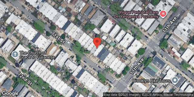 Aerial map of 1065 71 STREET, Brooklyn