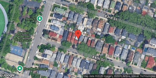 Aerial map of 123 84 STREET, Brooklyn