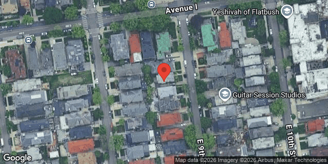 Aerial map of 918 EAST 9 STREET, Brooklyn