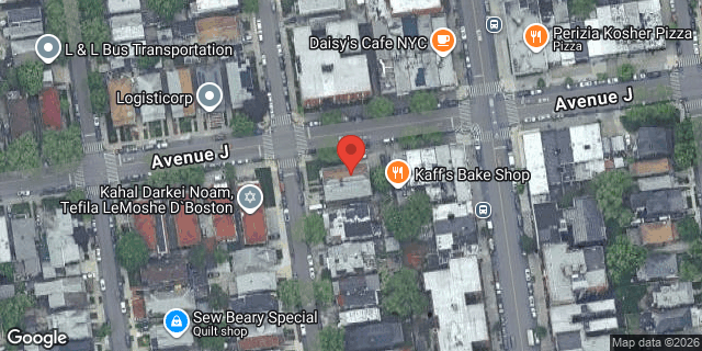 Aerial map of 1001 EAST 29 STREET, Brooklyn