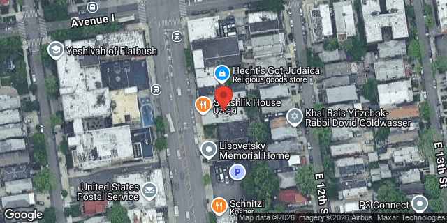 Aerial map of 1273 CONEY ISLAND AVENUE, Brooklyn