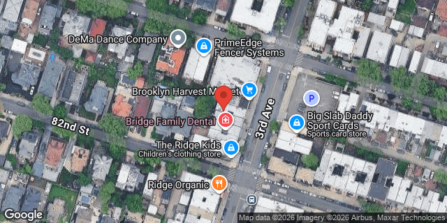 Aerial map of 8112 3 AVENUE, Brooklyn